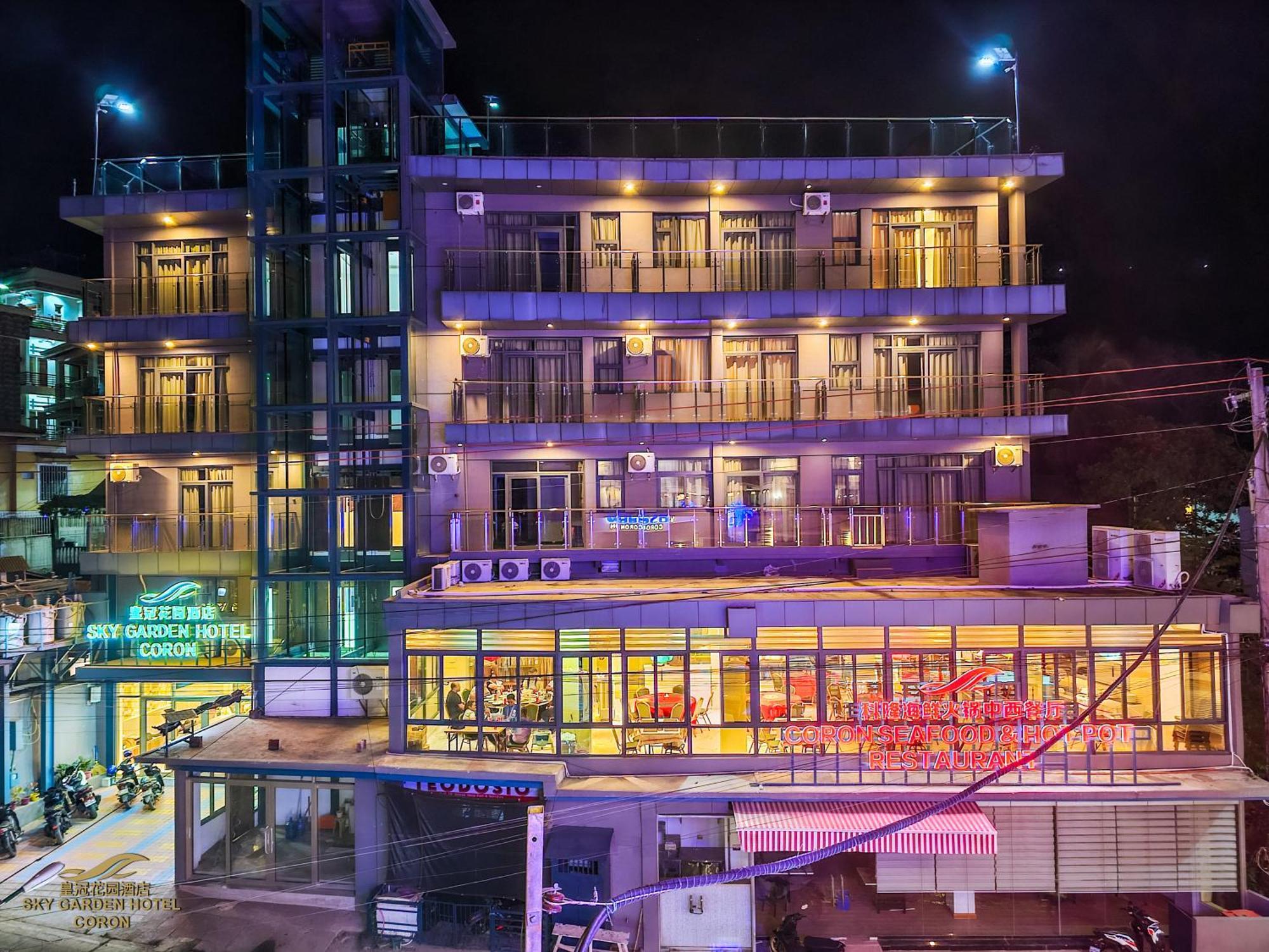 Sky Garden Hotel Coron Exterior foto