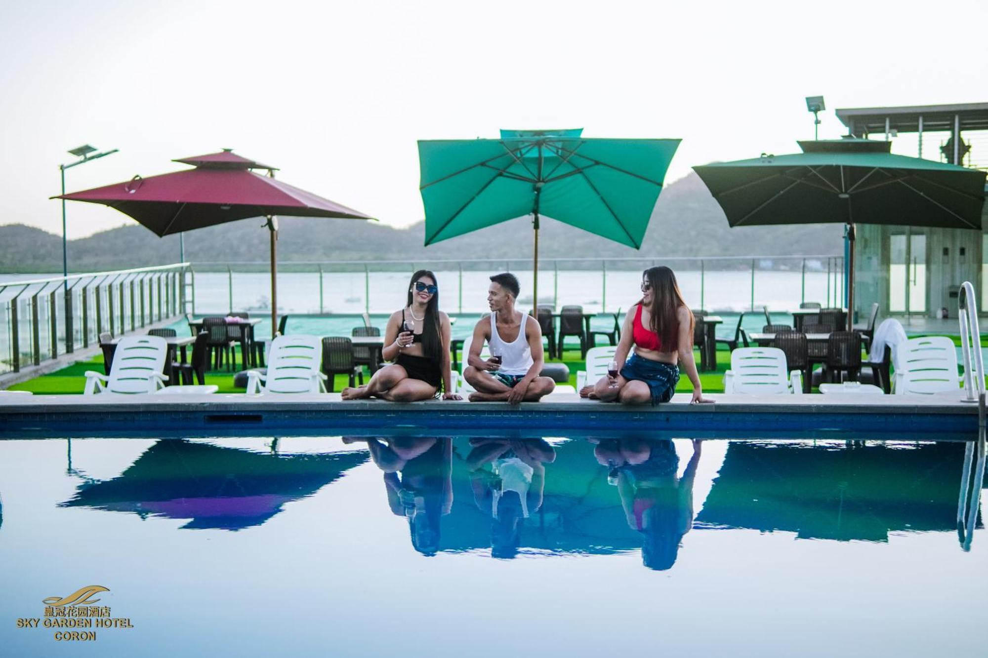 Sky Garden Hotel Coron Exterior foto
