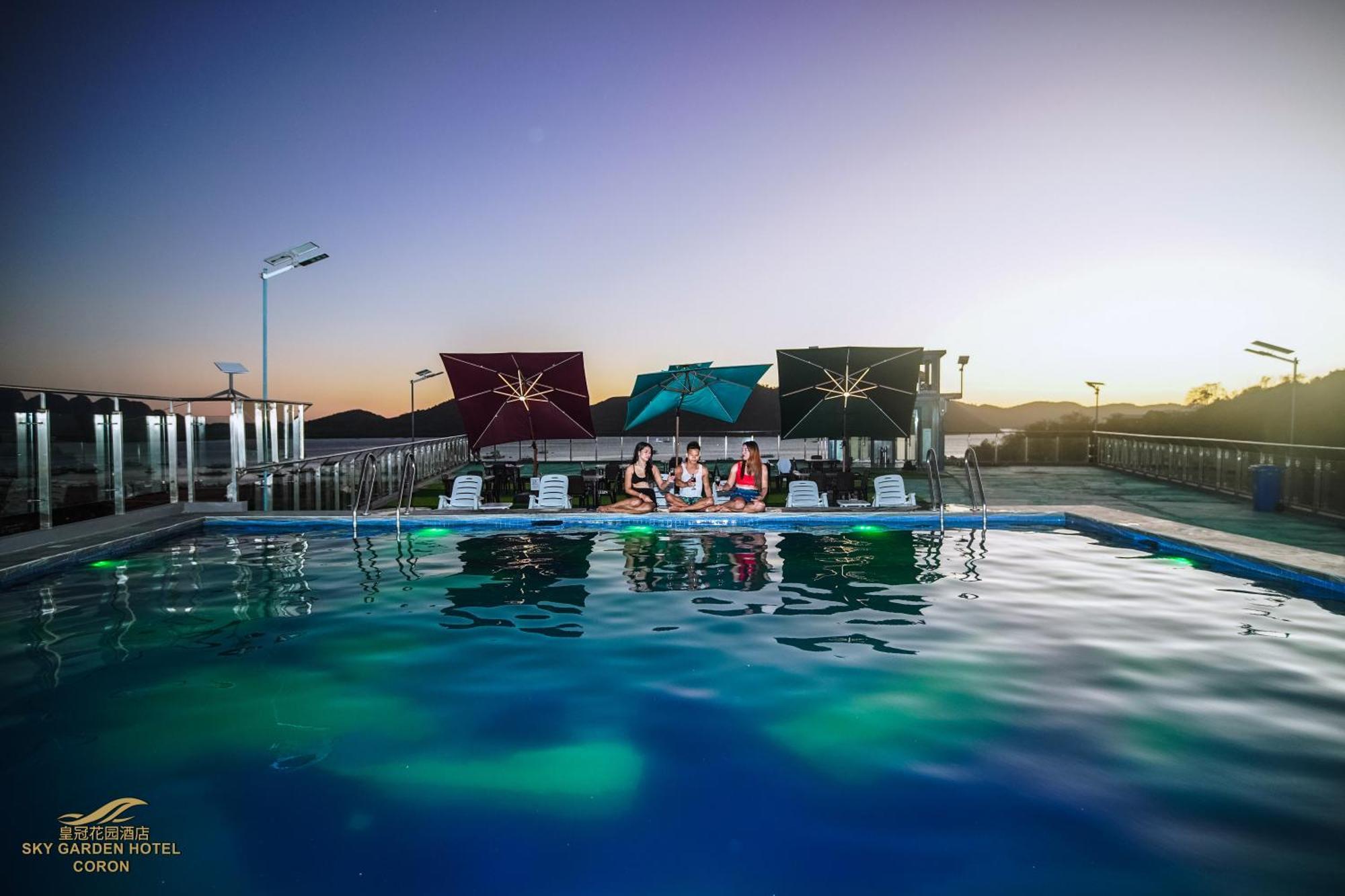 Sky Garden Hotel Coron Exterior foto